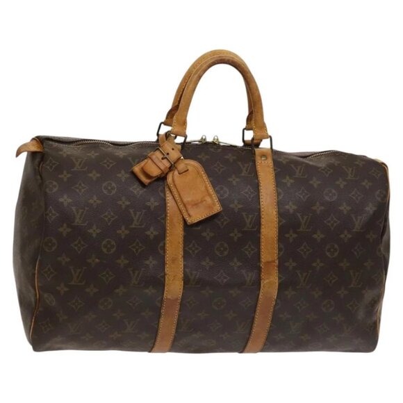 LOUIS VUITTON Monogram Keepall 50 Boston Bag - Picture 1 of 16